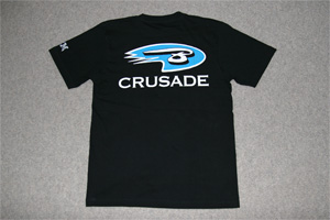 BigBlue CRUSADE T-shirt Rear