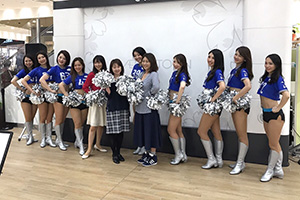 ｲｵﾝﾀｳﾝﾕｰｶﾘが丘ｲﾍﾞﾝﾄﾚﾎﾟｰﾄ【IBM BigBlue Cheerleaders】